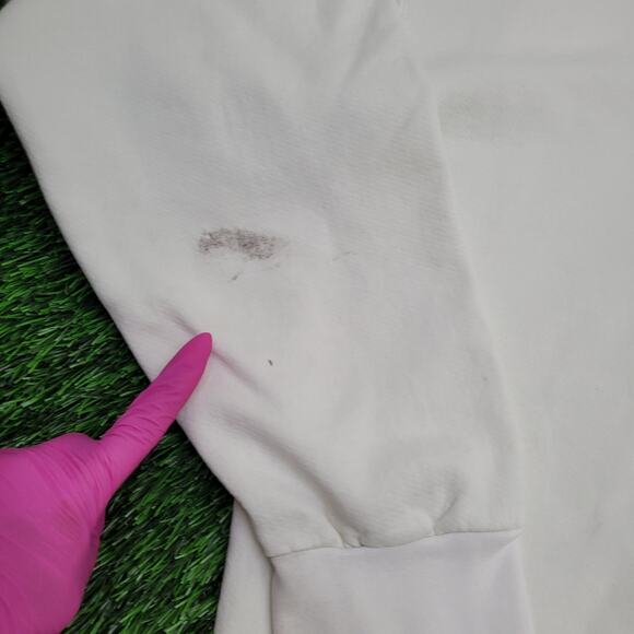 Vintage Maui Sunflower Sweatshirt Women L 26x25 Baggy USA - Picture 8 of 16